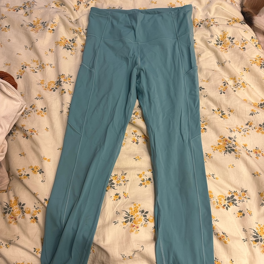 lululemon athletica teal Leggings